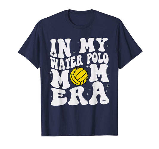 In My Water Polo Mom Era Retro Groovy Mom Life Mother's Day T-Shirt