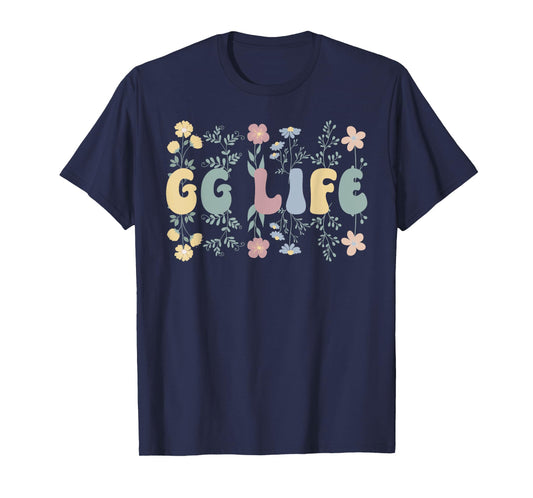 GG Life GG Grandmother Groovy GG Grandma T-Shirt
