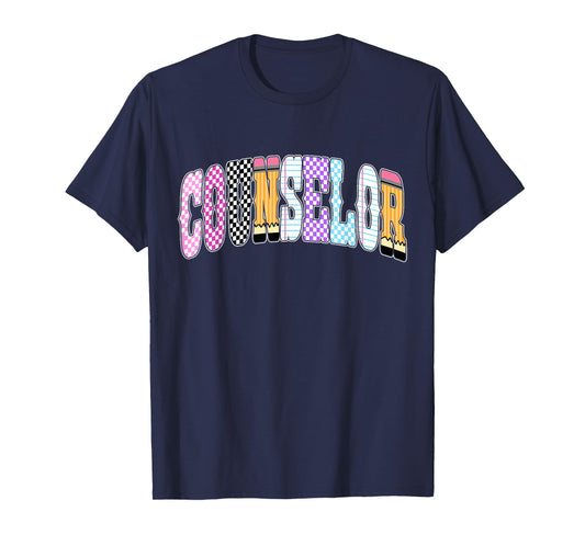 Counselor School Therapist Psychologist Teacher Appreciation T-Shirt