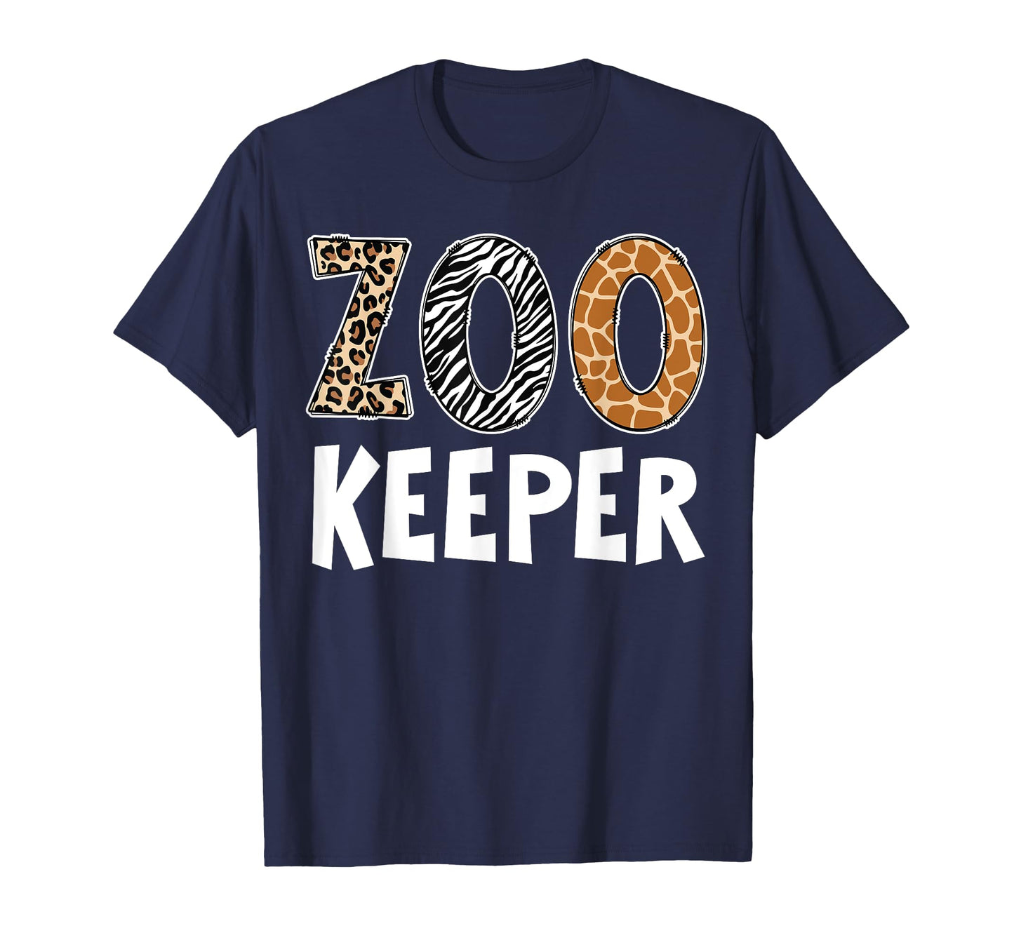Zookeeper Zoo Keeper Costume Adult Animals Wildlife Safari T-Shirt