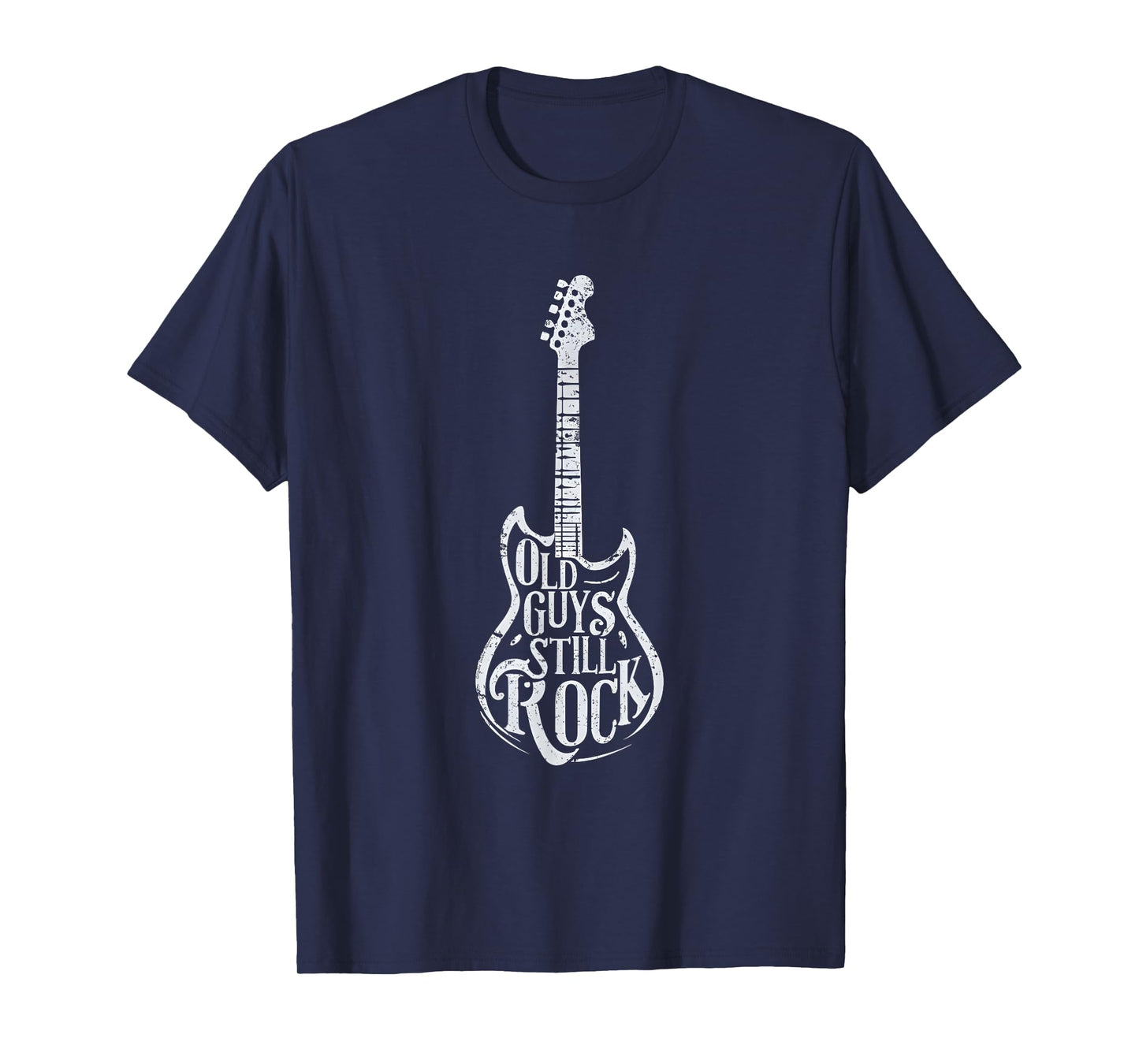 Guitar Music Old Guys Still Rock T-Shirt