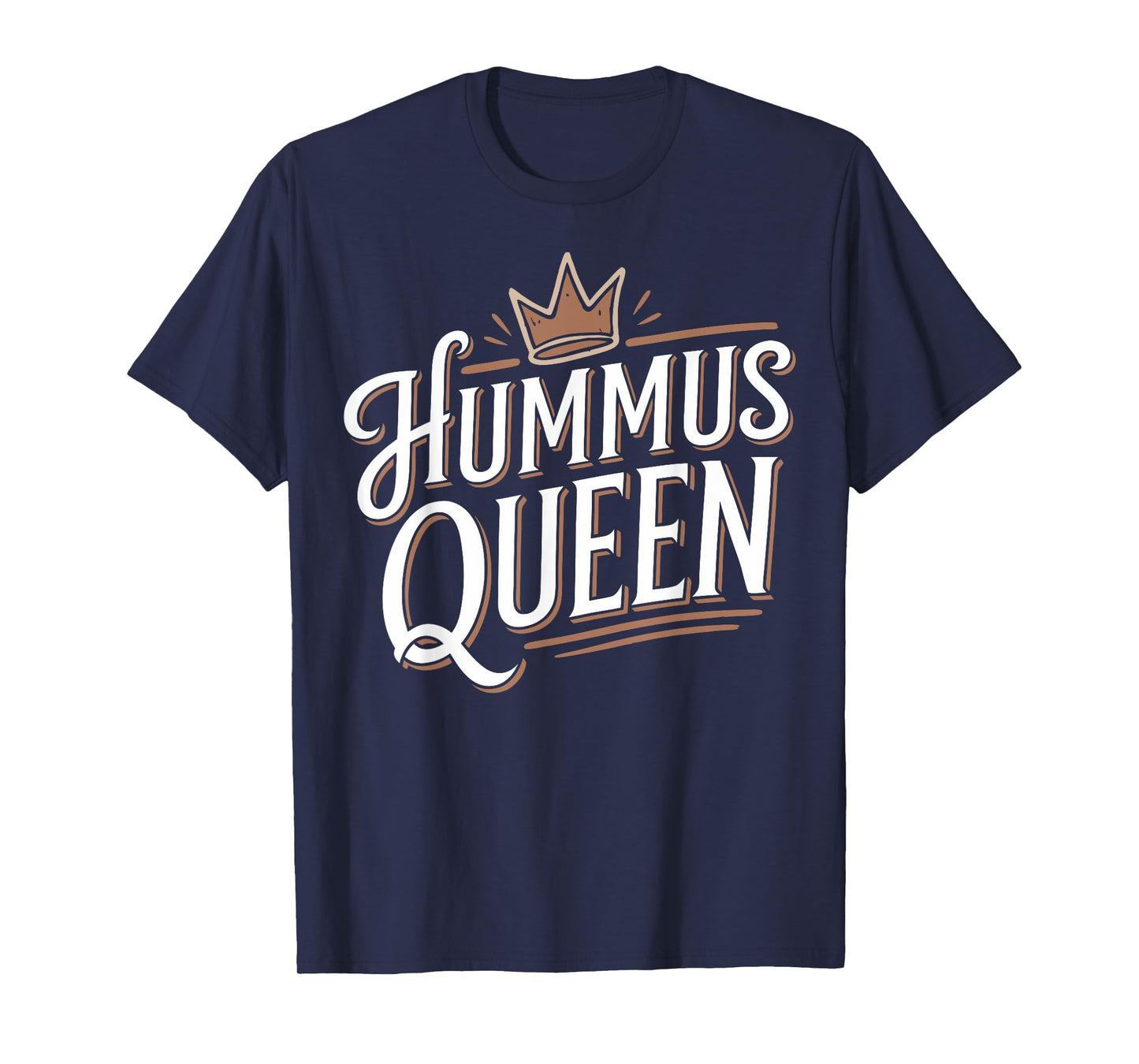 Hummus Queen Vegetarian Girl Vegan T-Shirt
