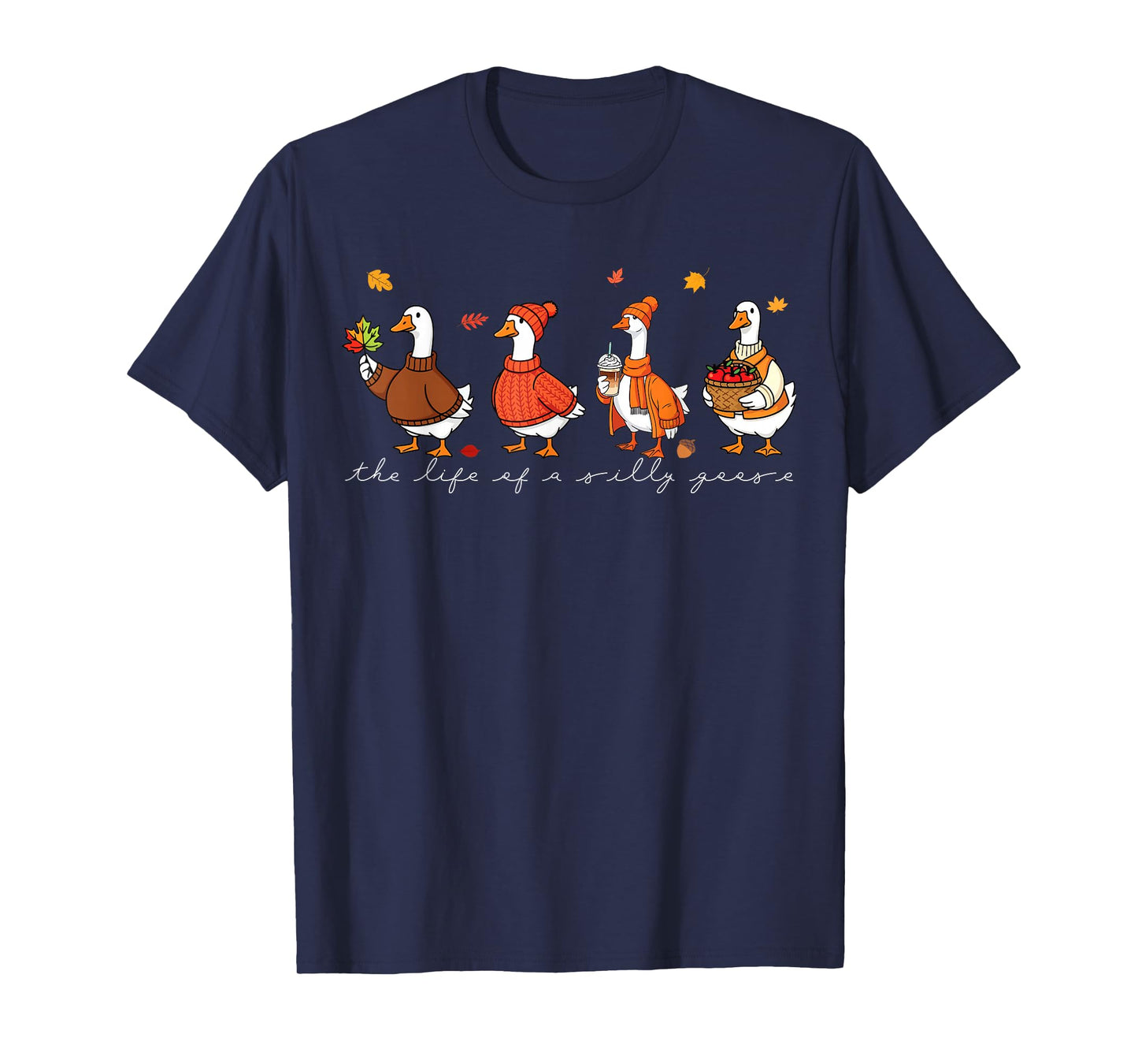 Funny Trendy Meme Show Girl Tee The Life of a Silly Goose T-Shirt