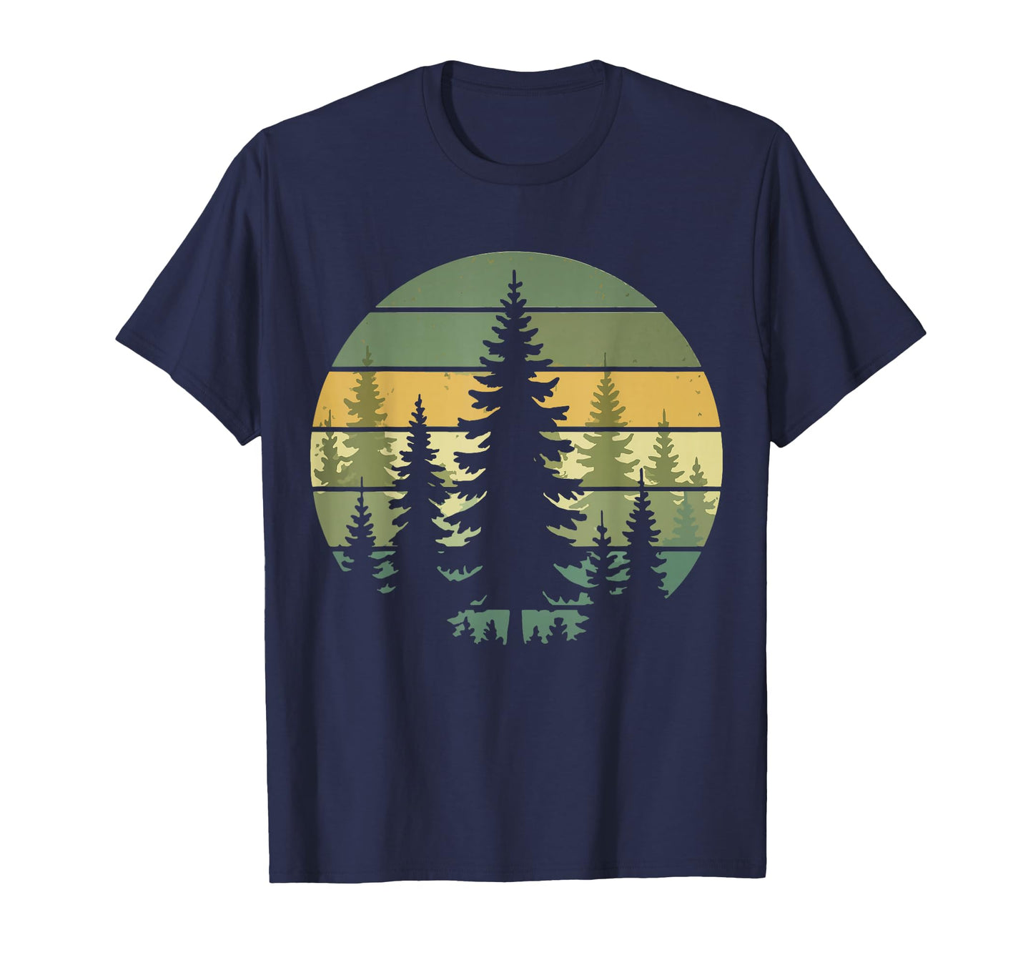 Forest Retro Nature Wildlife Outdoor T-Shirt