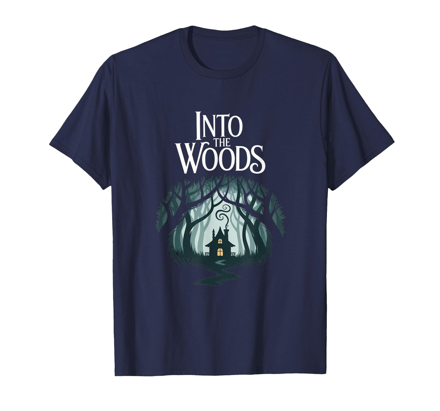 Into The Woods Retro Musical Theater Broadway Theatre T-Shirt