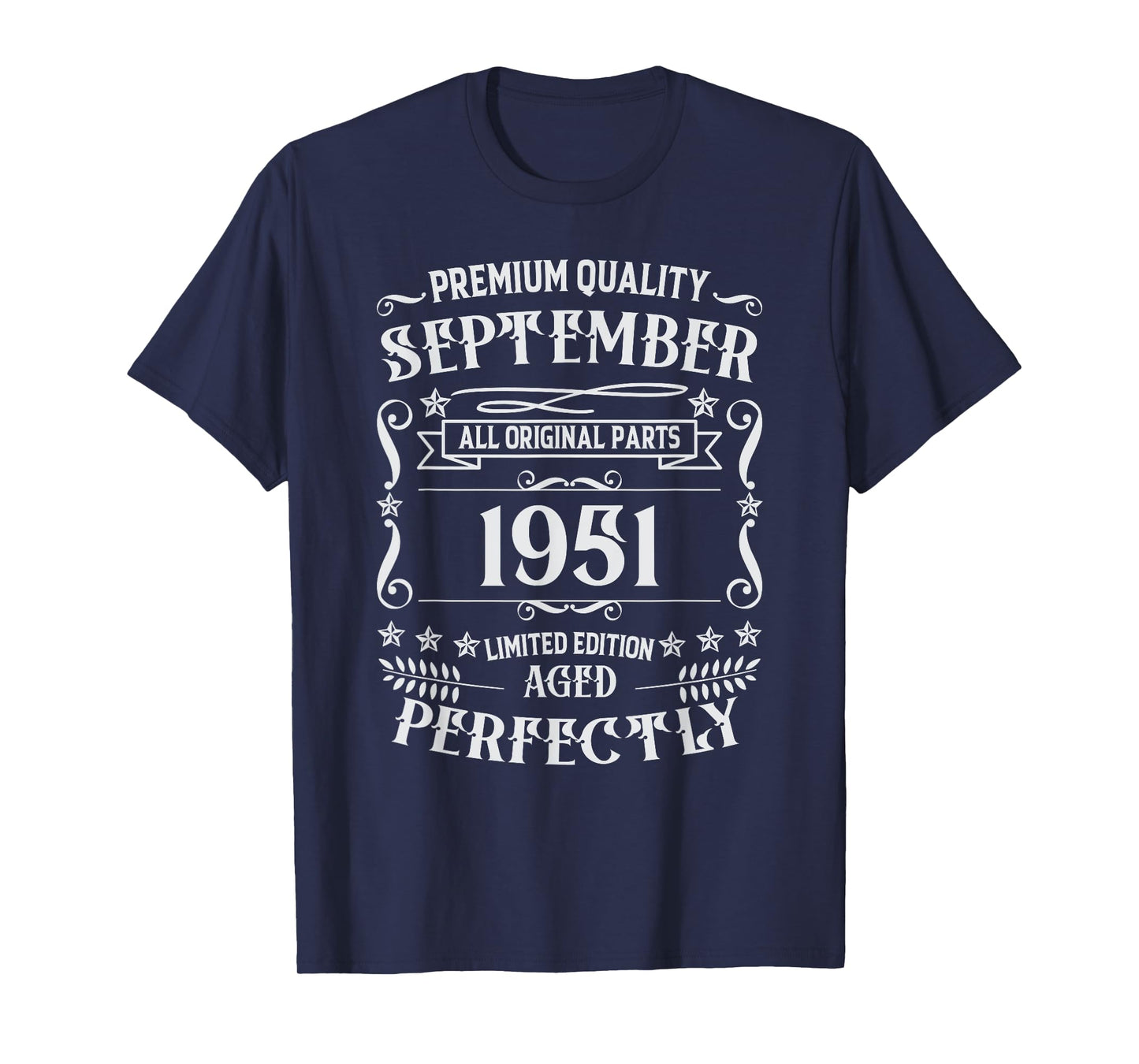 74th Birthday Legends Were Born In September 1951 T-Shirt