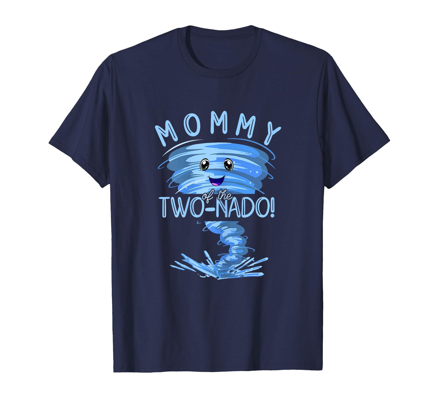 Mommy of the Two-Nado | Party 2nd Birthday | Tornado Mom T-Shirt