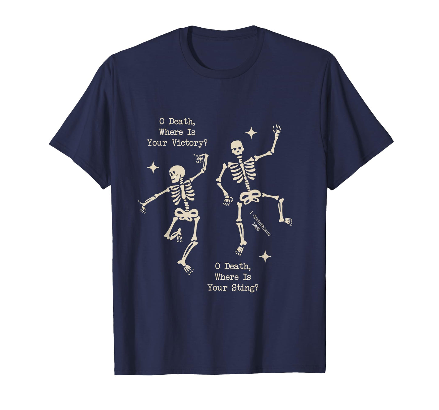 Dry Bones Come Alive Skeleton Dancing Christian Halloween T-Shirt