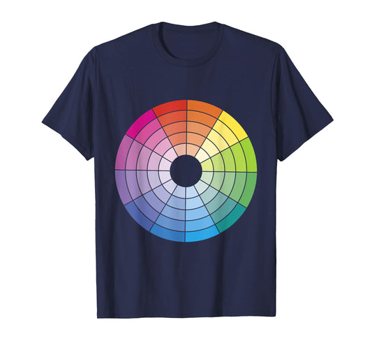 Colour Wheel Chart Color Hex Artist T-Shirt