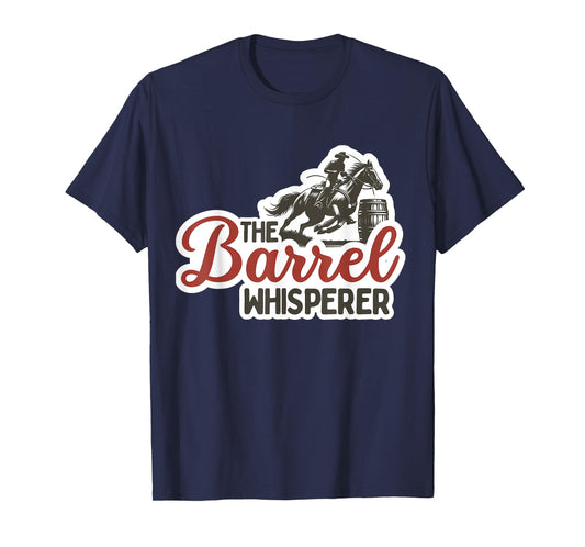 Barrel Racing Shirt Horse Barrel Racer Rodeo Cowgirl T-Shirt