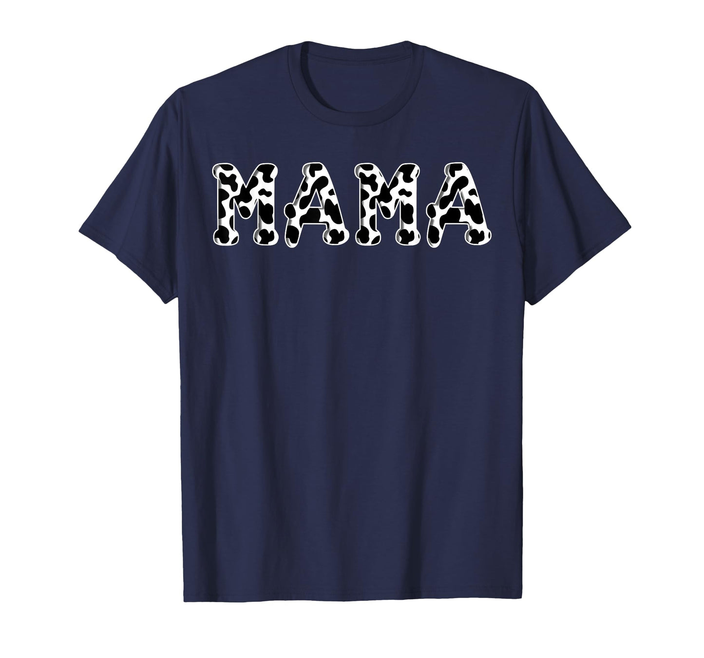 Cow Mama Birthday Family Matching Girl Boy Farm Birthday T-Shirt