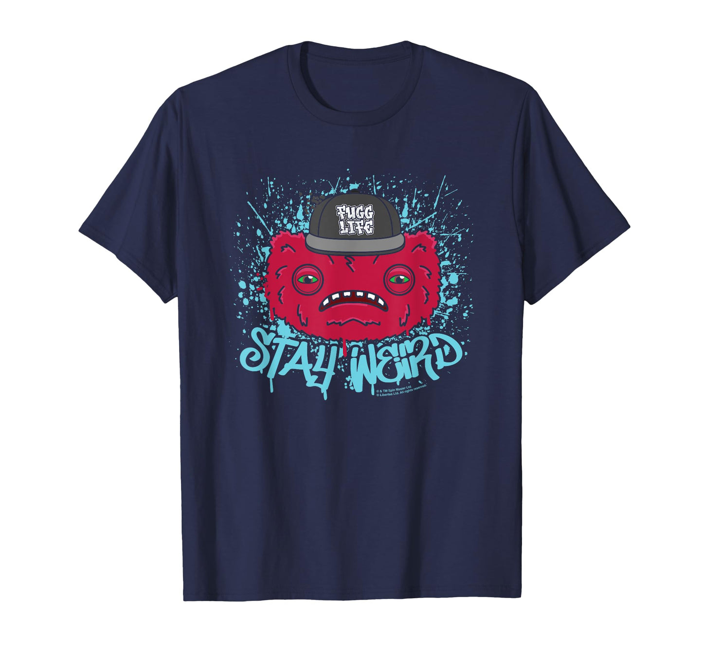 Fuggler Wide Eyed Weirdo Fugg Life Stay Weird T-Shirt