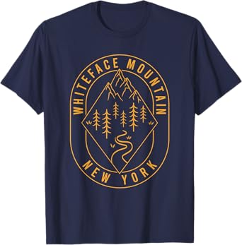 Whiteface Mountain Mountains New York Hiking Outdoors T-Shirt