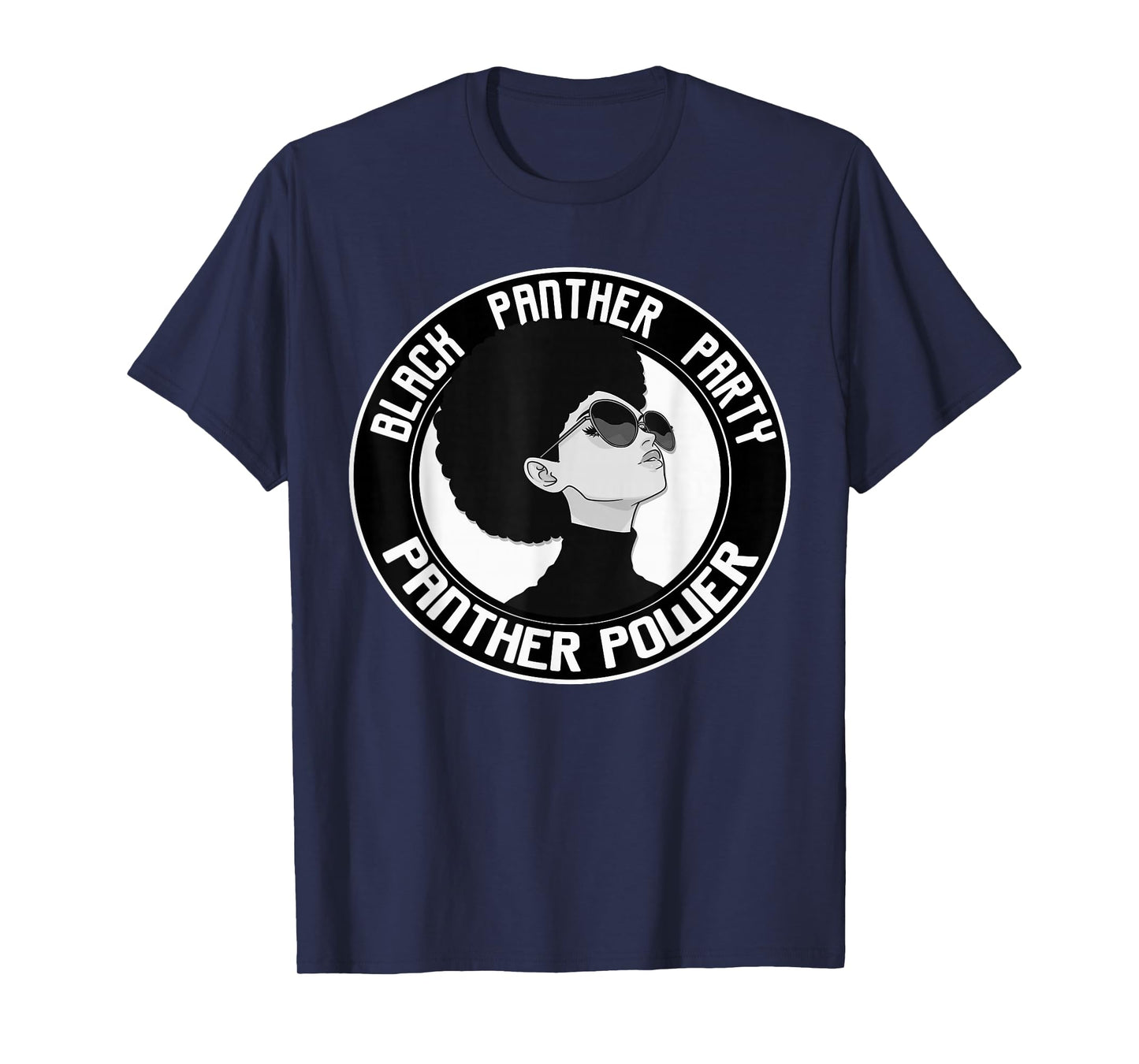 Black Power Panther Party 1966 Natural Hair Afro Melanin T-Shirt