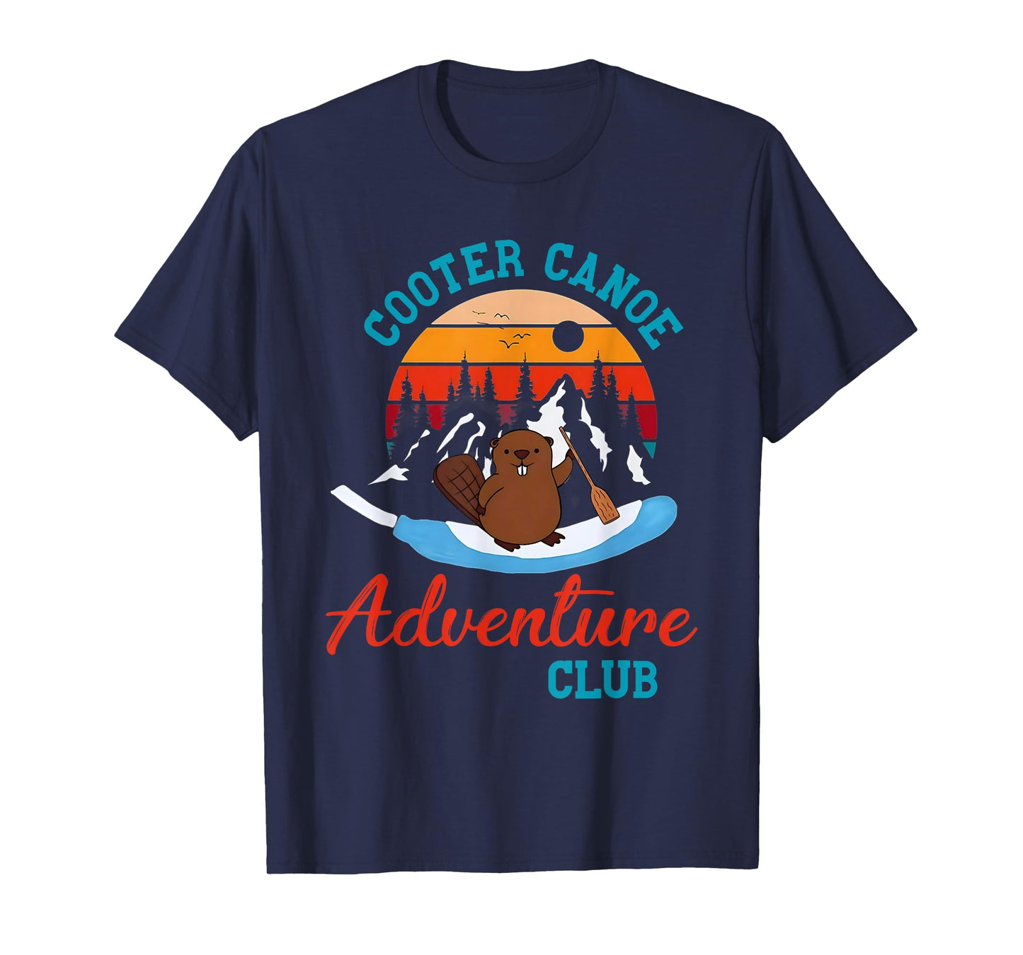 Cooter Canoe Adventures Club Funny Nurse Life Nursing Lovers T-Shirt