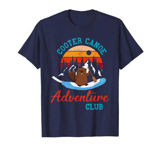 Cooter Canoe Adventures Club Funny Nurse Life Nursing Lovers T-Shirt