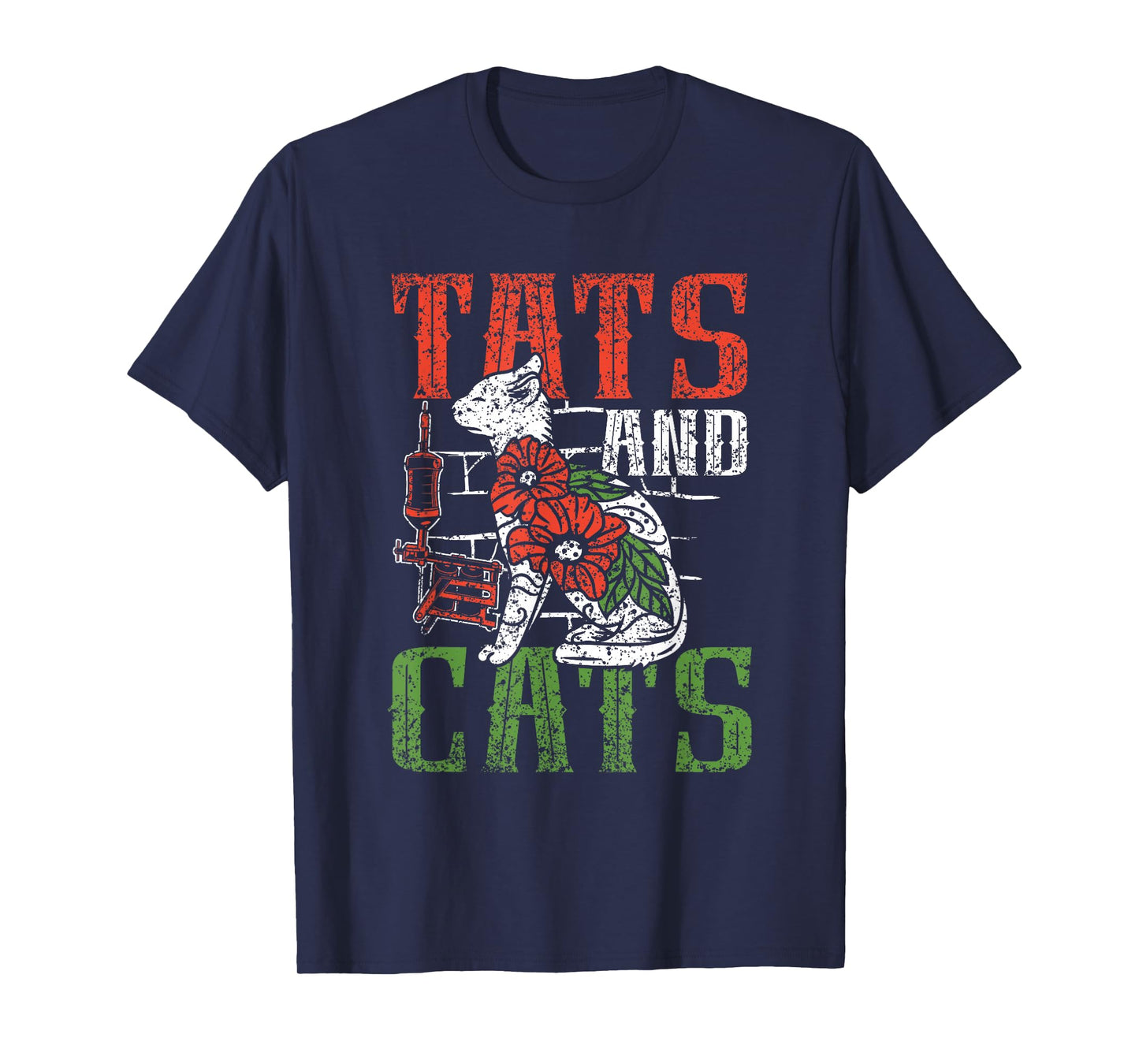 Tats And Cats Tattoo Studio Tattoo Tattoo Artist T-Shirt