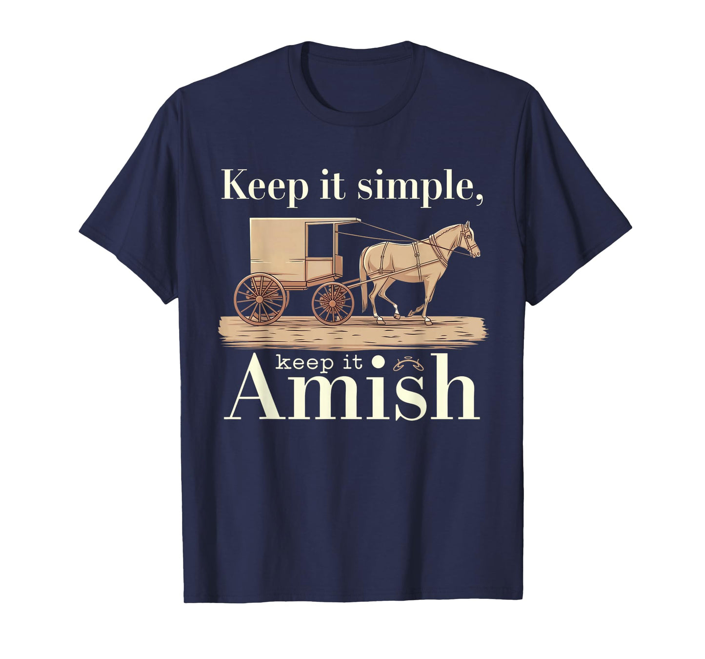 Amish Buggy – Classic Countryside Design T-Shirt