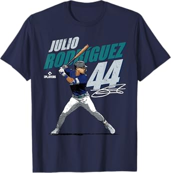 Julio Rodriguez | Seattle Baseball MLB Players | MLBJROD3001 T-Shirt