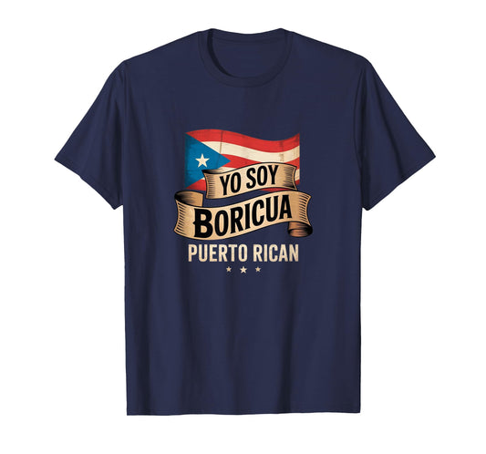 Yo Soy Boricua Pa Que Tu Lo Sepas Puerto Rican Flag Orgullo T-Shirt