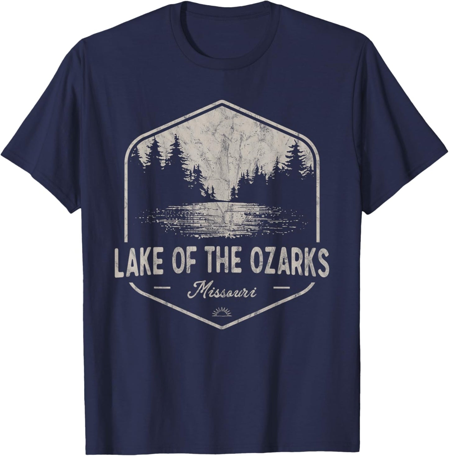 Lake of the Ozarks Missouri Outdoors Vintage T-Shirt