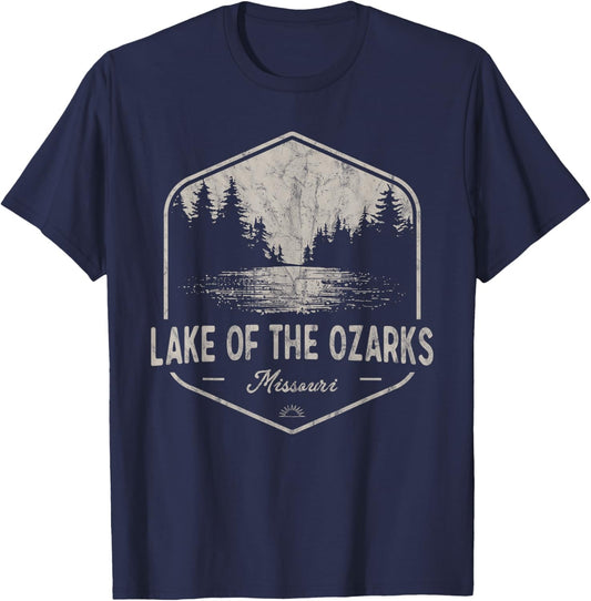 Lake of the Ozarks Missouri Outdoors Vintage T-Shirt