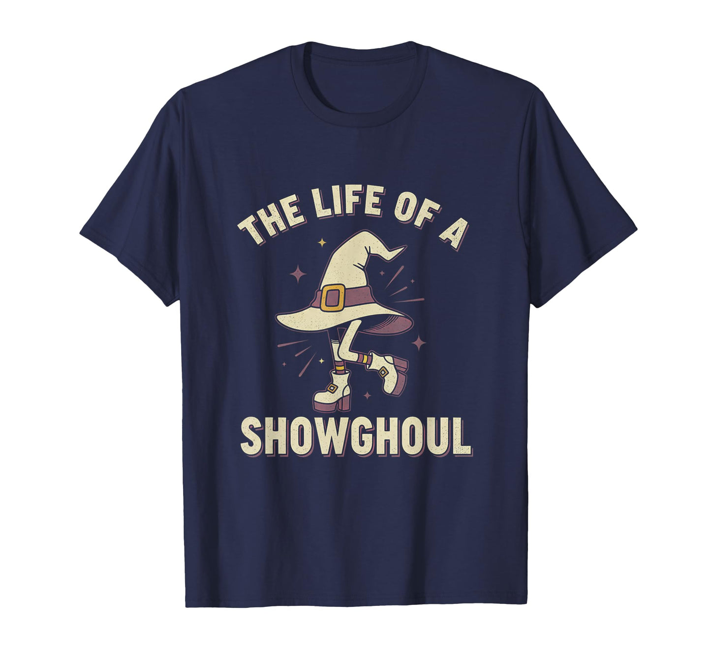 The Life of a Showghoul Creepy Retro Vintage Design T-Shirt