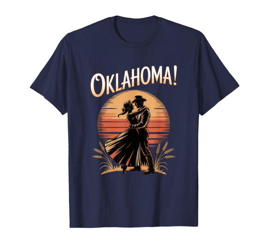 Oklahoma Retro Musical Theater Broadway Theatre T-Shirt