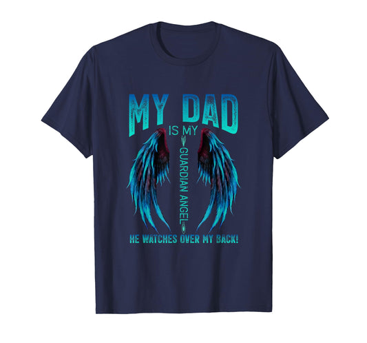 For My Dad In Heaven Touching Tribute For Passed Away Dad T-Shirt
