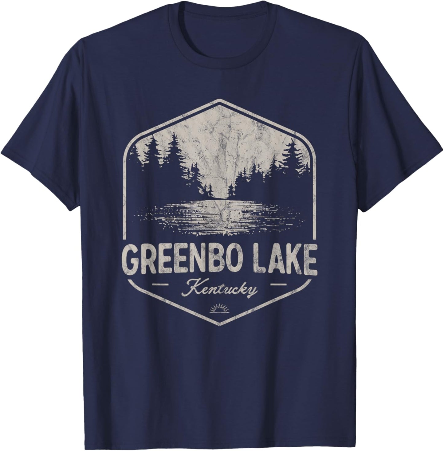 Greenbo Lake Kentucky Outdoors Vintage T-Shirt