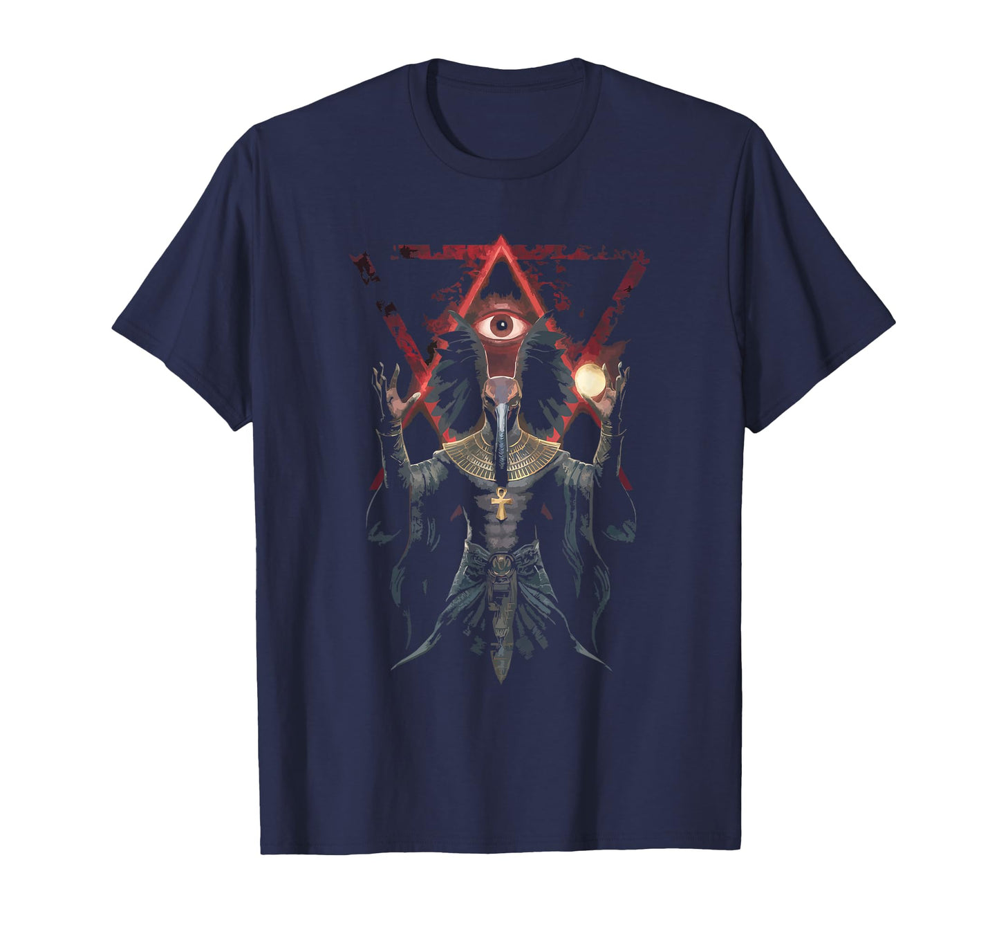 Thoth Egyptian God Egyptian Mythology Pyramid Ancient Egypt T-Shirt