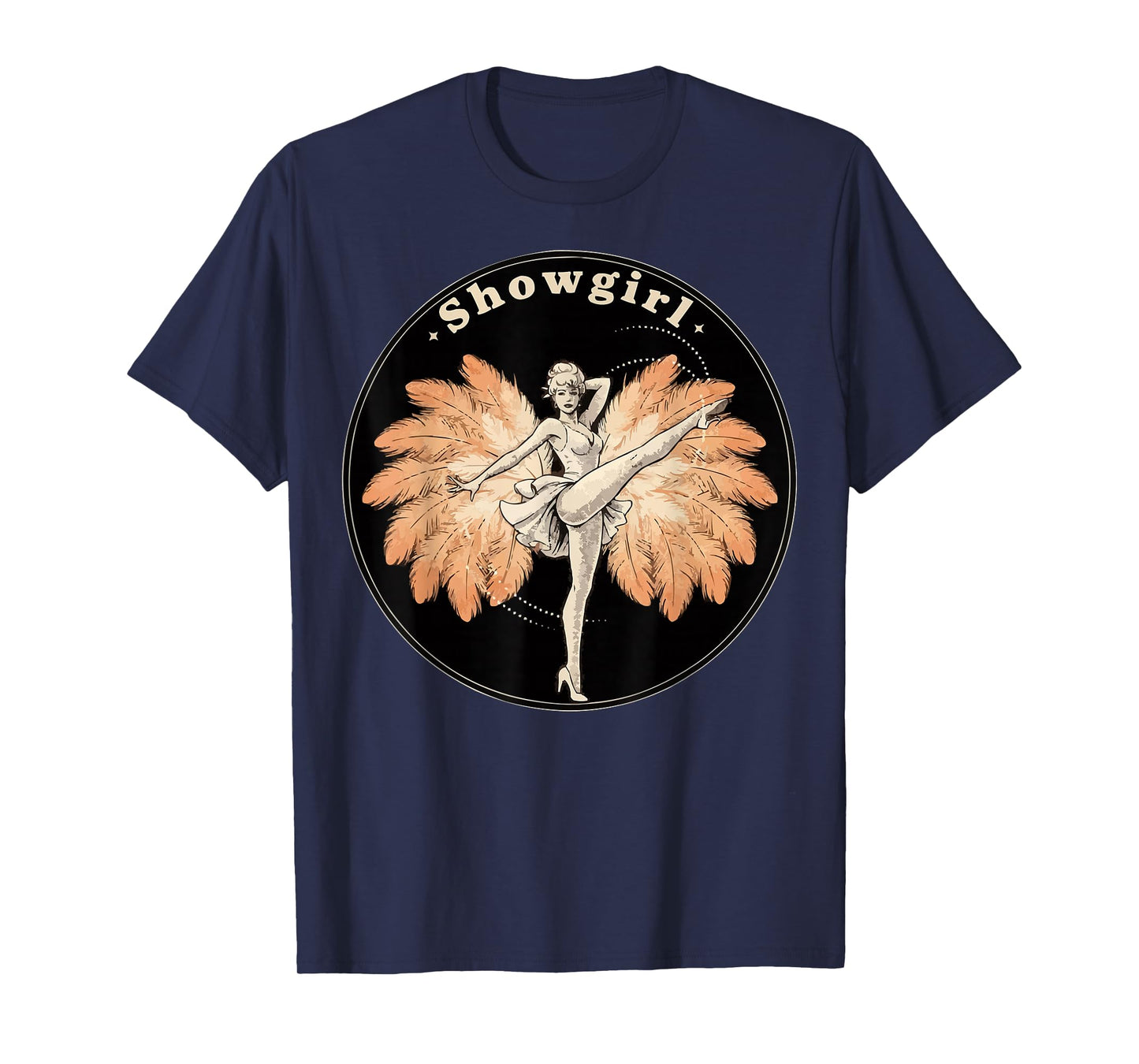 Showgirl Timeless Beauty Dance Motion T-Shirt