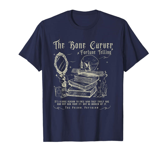 Vintage The Bone Carver Death God Tour Skeleton Spicy Books T-Shirt