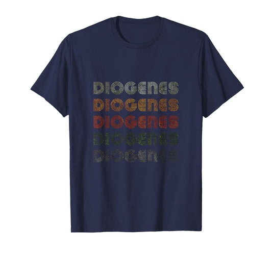 Love Heart Diogenes Tee Grunge Vintage Style Black Diogenes T-Shirt