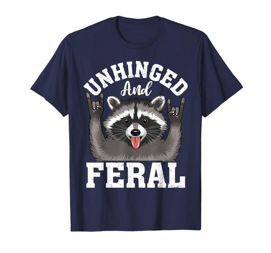 Raccoon Unhinged And Feral Vintage T-Shirt