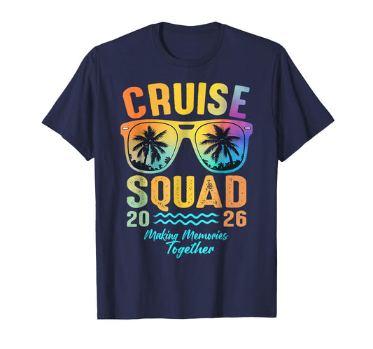 Cruise Squad 2026 Family Cruise Vacation Trip Group Matching T-Shirt