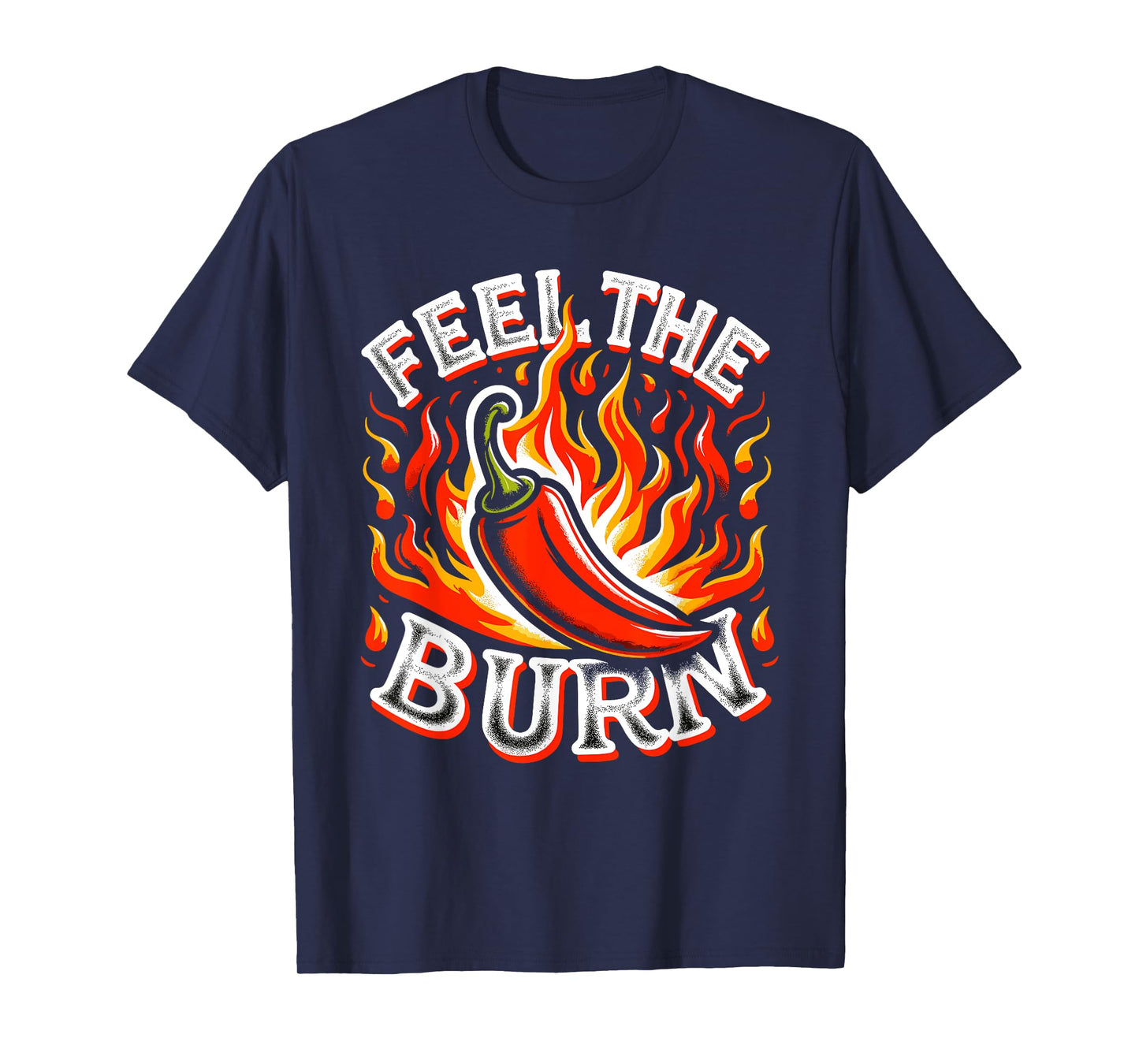 Spicy Food Lover Chili Peppers Chef Spice Scoville scale T-Shirt