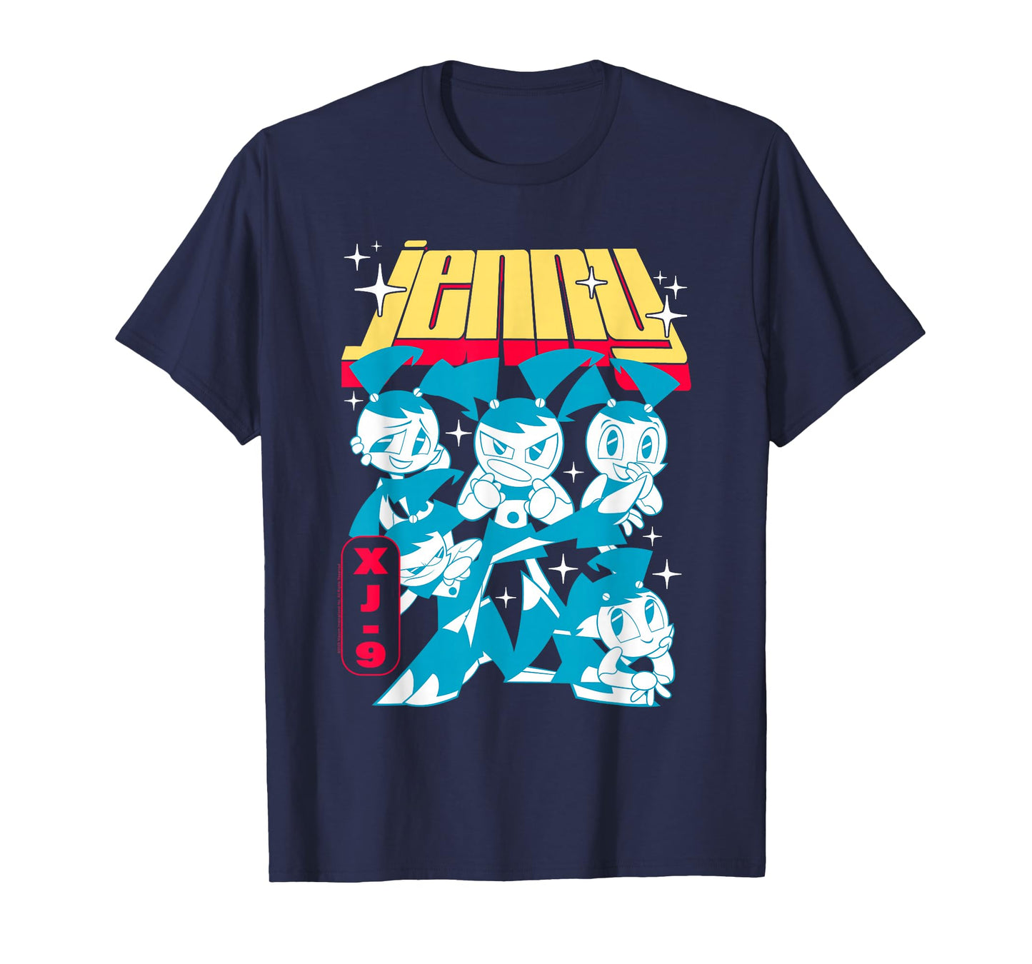 My Life as a Teenage Robot Jenny Poses Cartoon T-Shirt