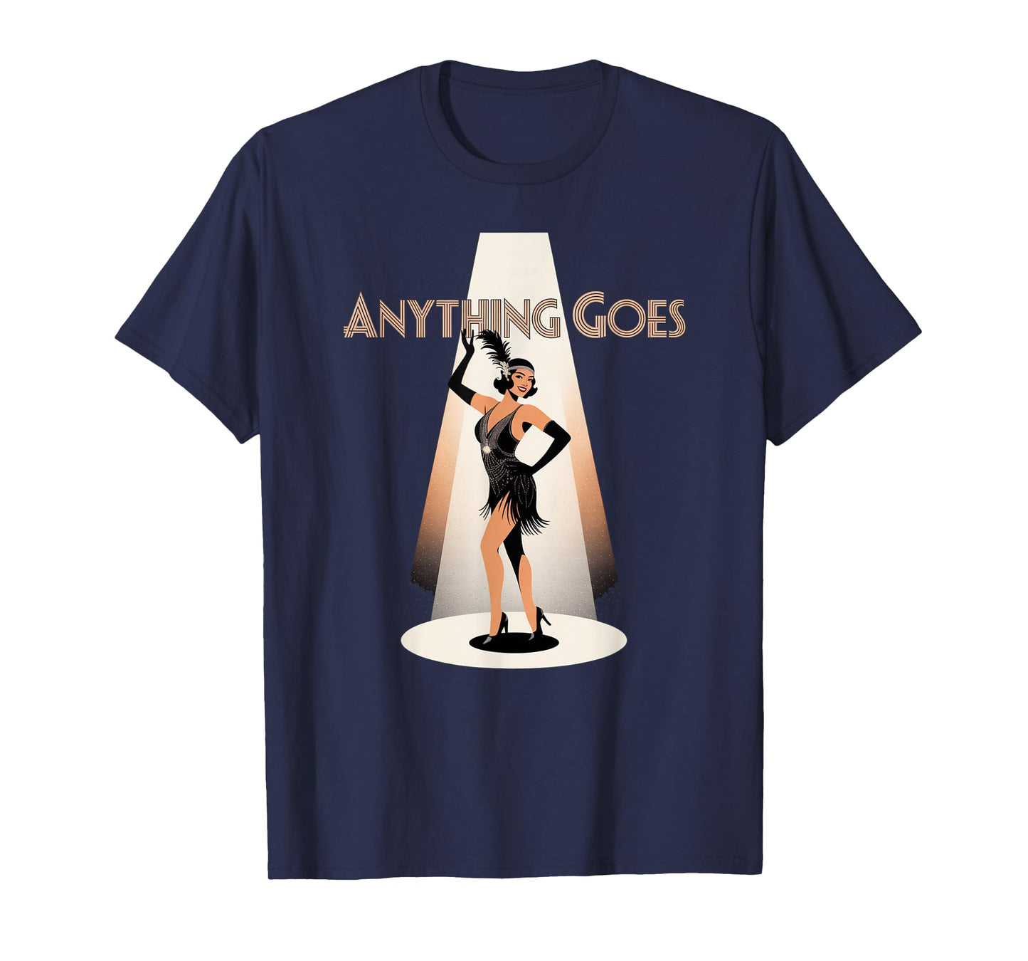 Anything Goes Retro Musical Theater Broadway Theatre T-Shirt