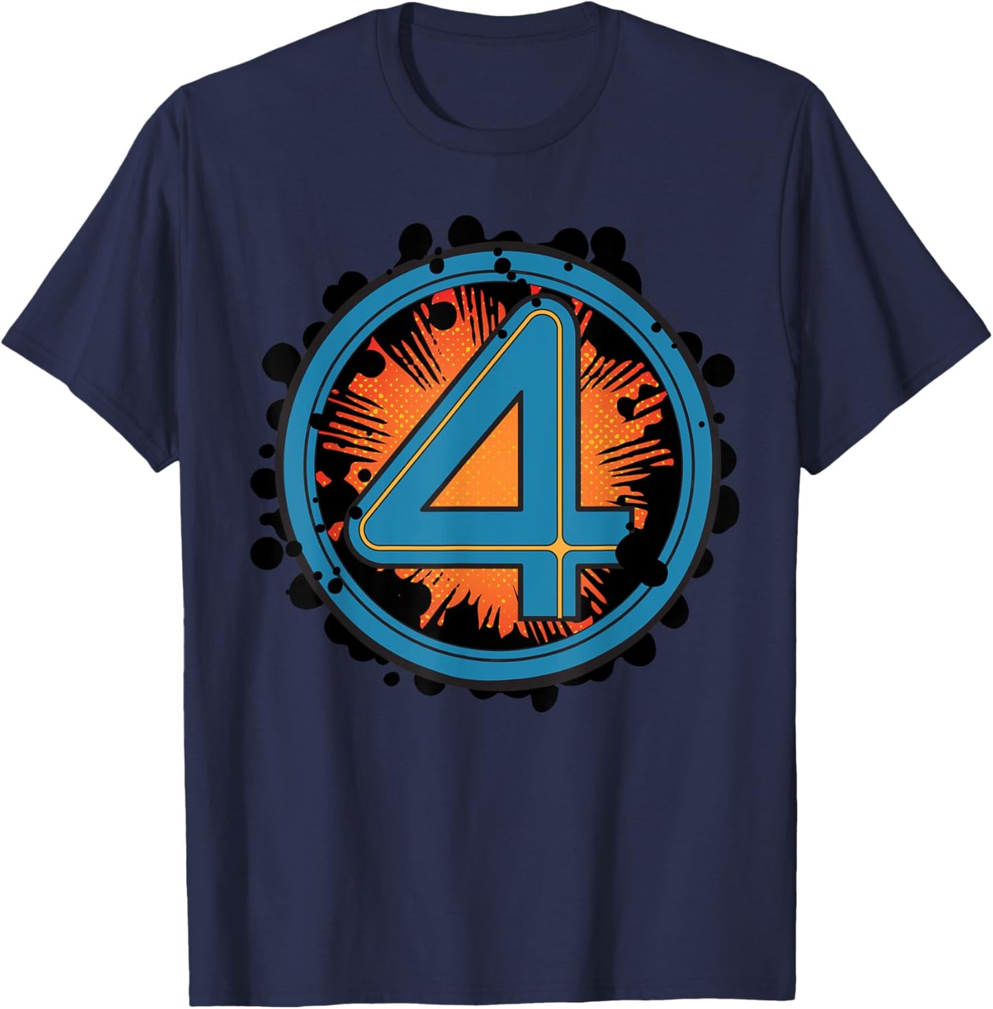 First Steps Retro Krackle 4 Icon T-Shirt