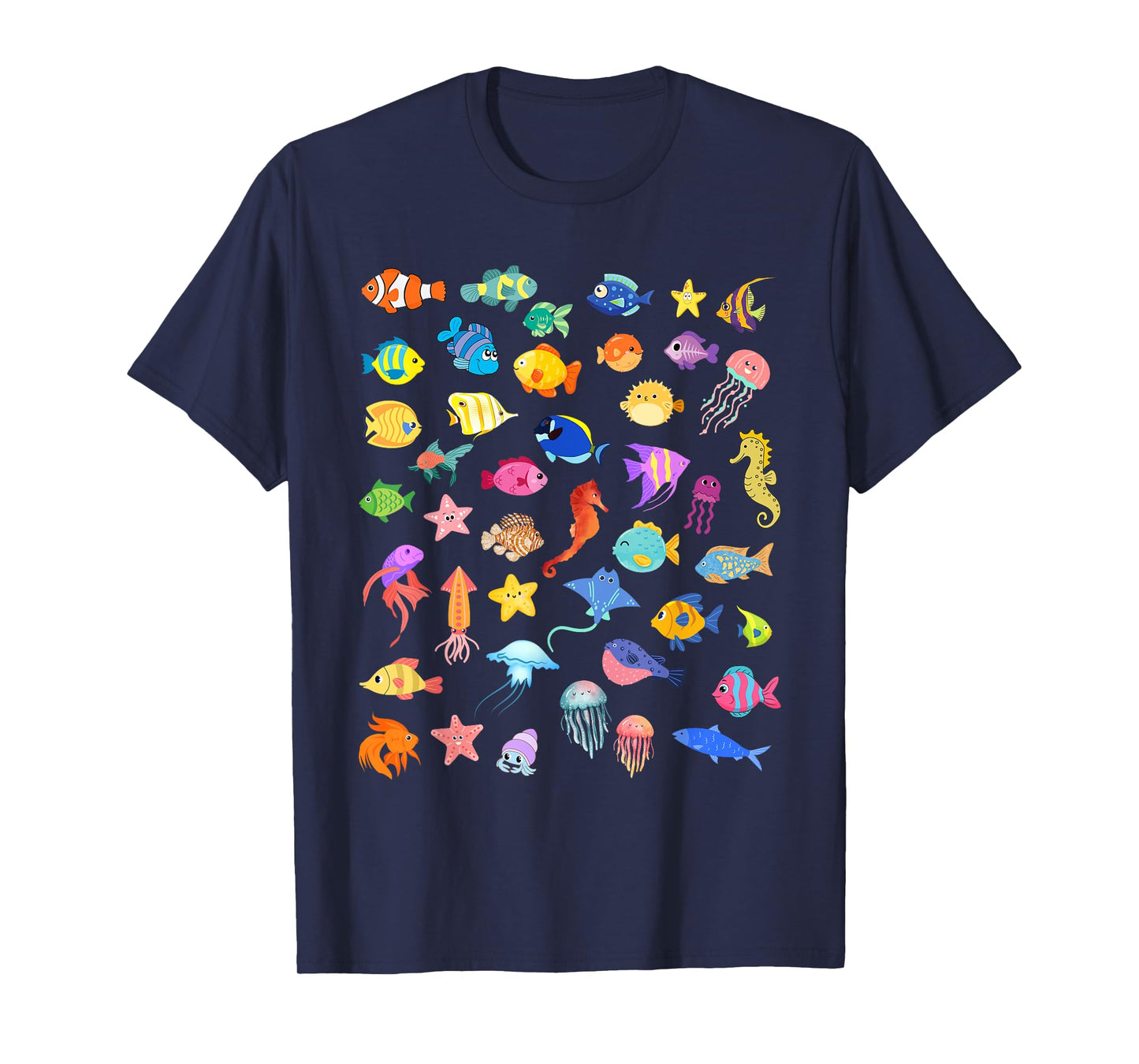 Types of fish ocean T-Shirt