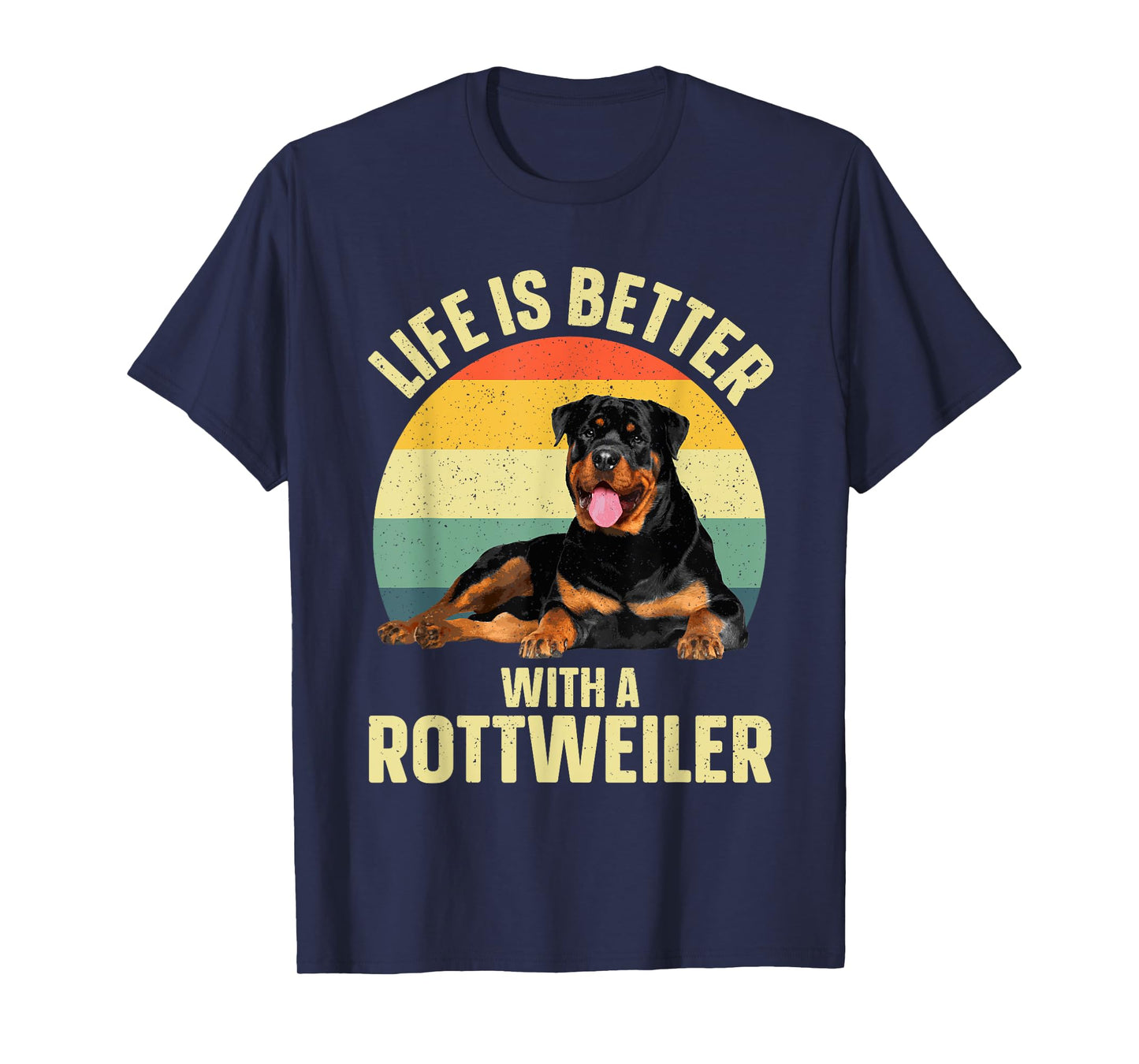 Cool Rottweiler Design For Men Women Rottie Rottweiler Lover T-Shirt