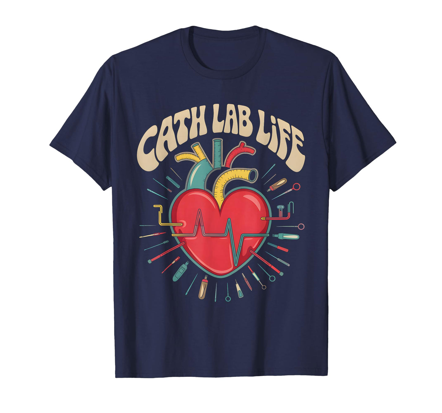 Cath Lab Life Cardiac Cath Lab Medical Medicine T-Shirt