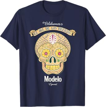 Officially Licensed Modelo Especial Dia De Los Muertos T-Shirt