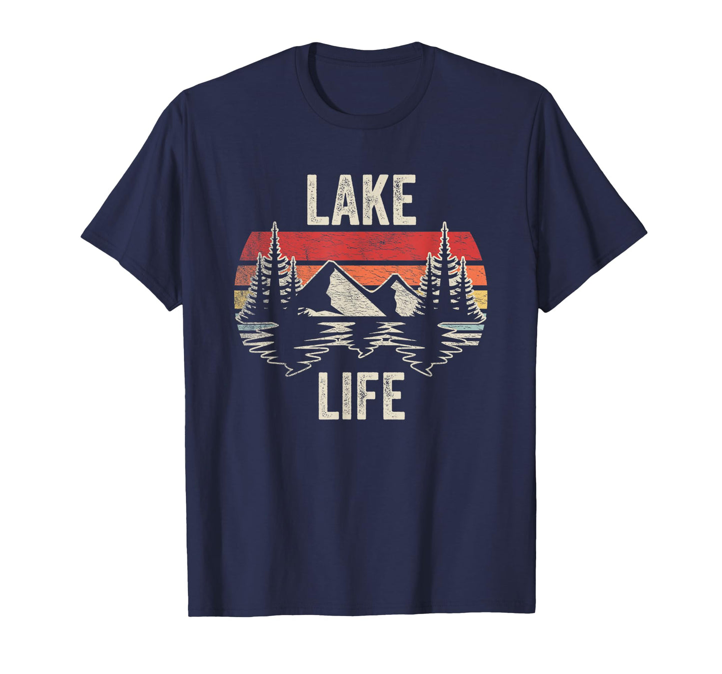 Vintage Lake life Shirt Wildlife Vacation Camper Love Lake T-Shirt