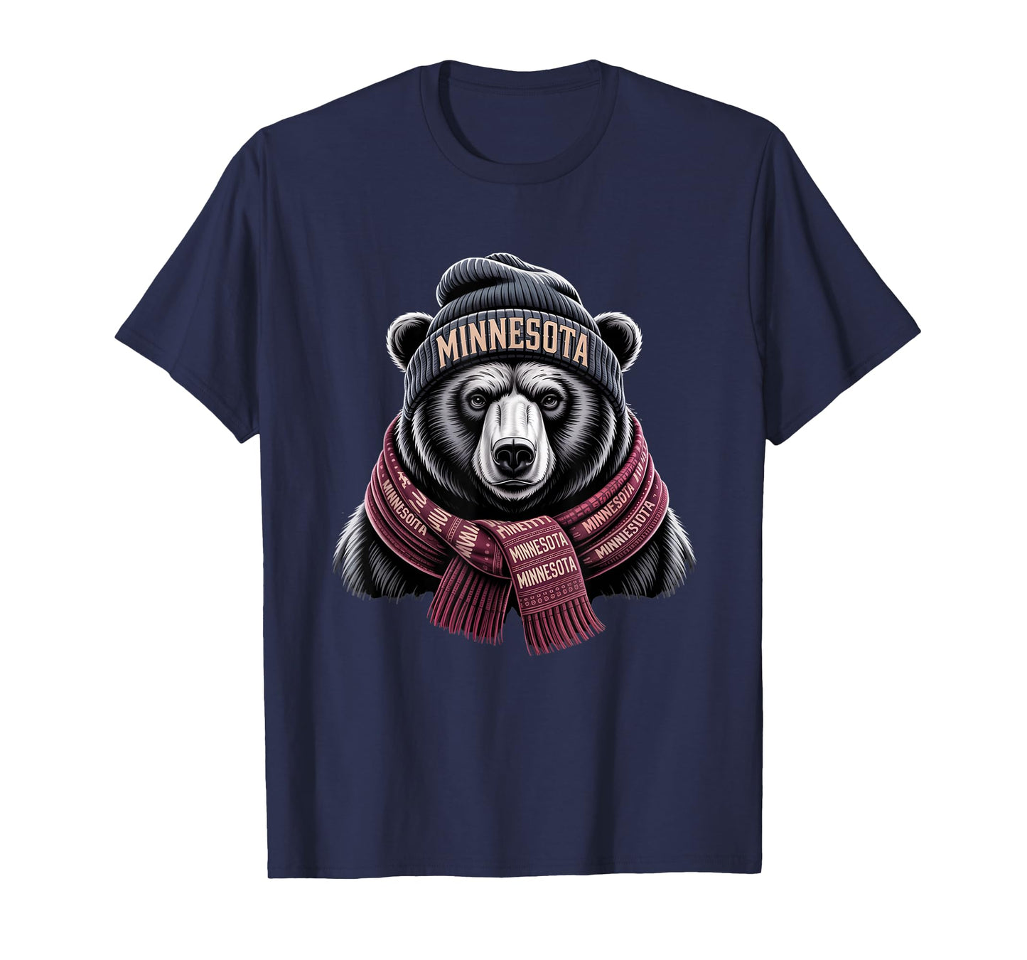 Minnesota Bear MN Wildlife and Nature T-Shirt