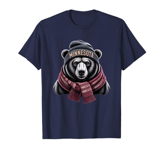 Minnesota Bear MN Wildlife and Nature T-Shirt