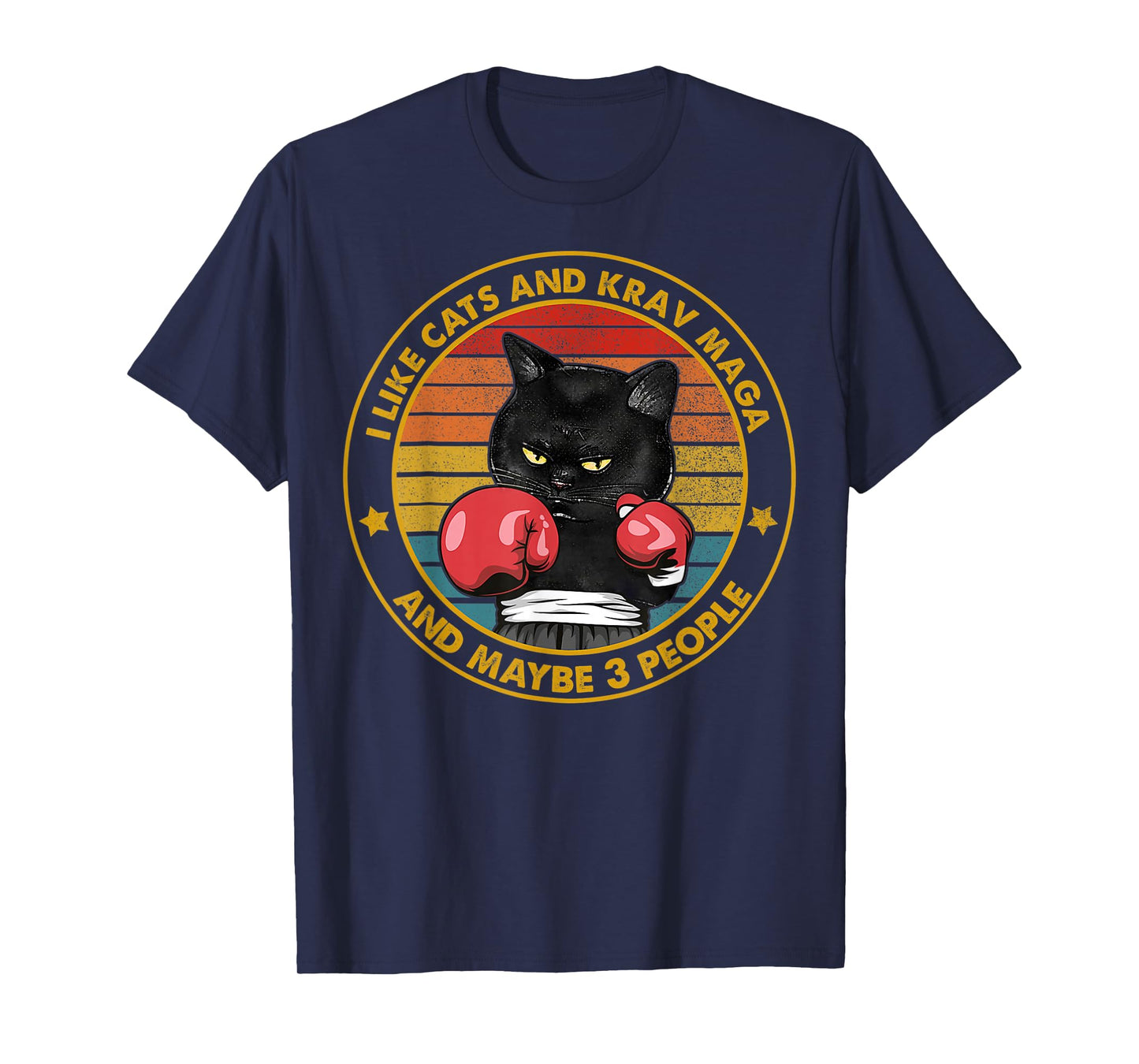 Krav Maga Cat Martial Arts Israel Defense Forces T-Shirt