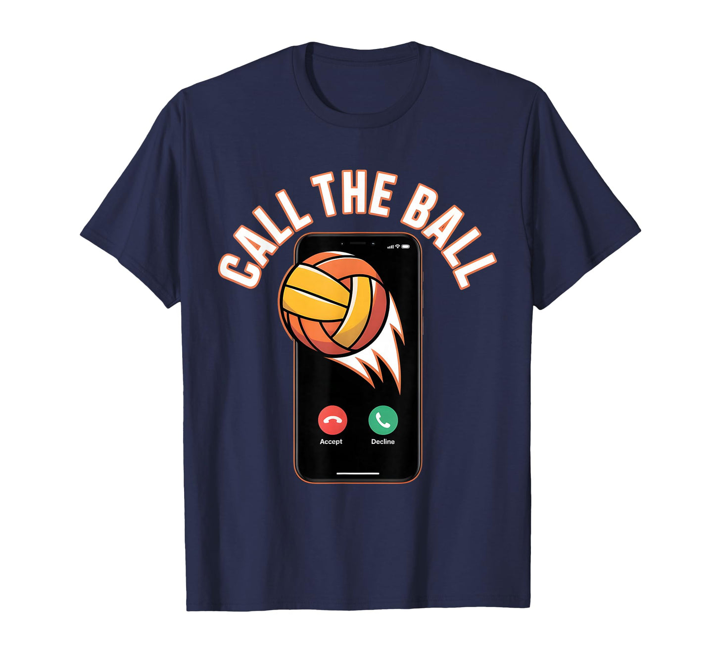 Funny Call The Ball Volleyball Leopard Ball Mom Mother's Day T-Shirt