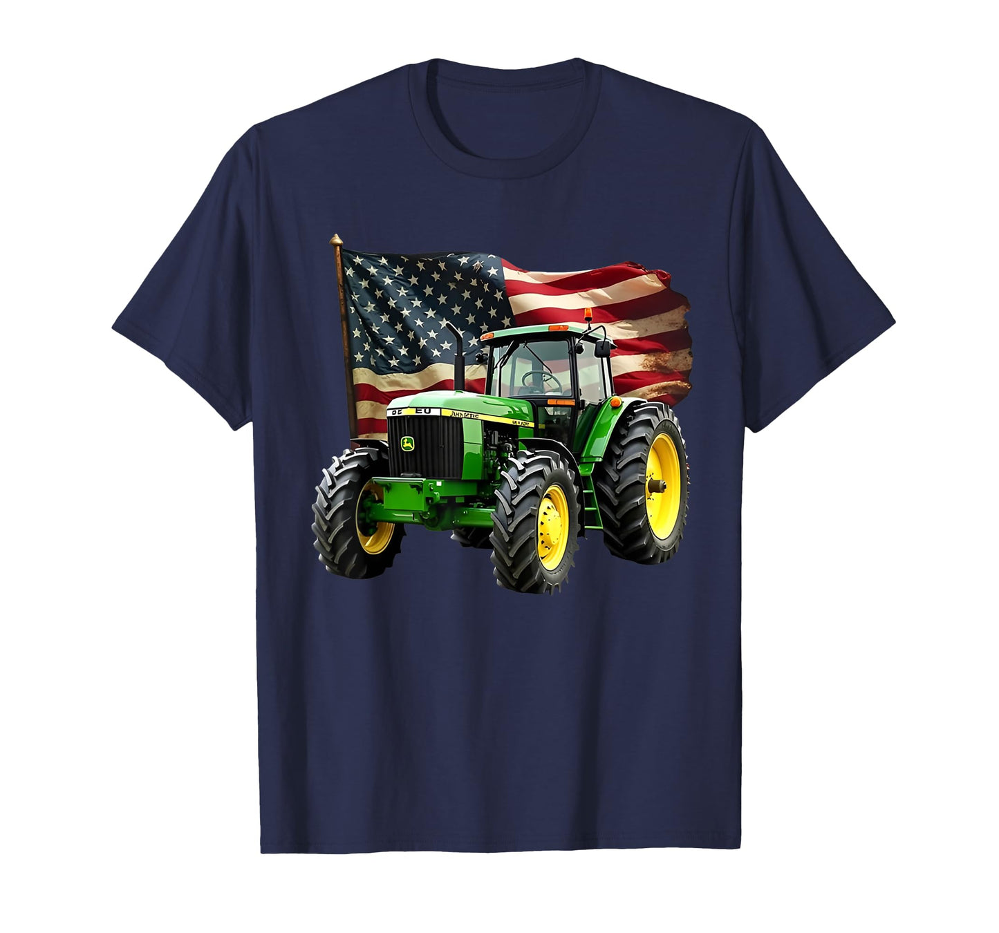 Agriculture Farm Tractor USA Flag tractor American farm USA T-Shirt